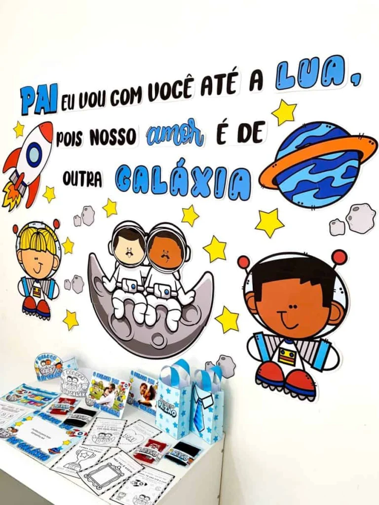 Kit Dia dos Pais Tema Astronauta — foto 2