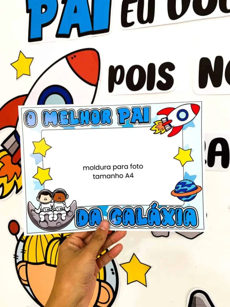 Kit Dia dos Pais Tema Astronauta — foto 7
