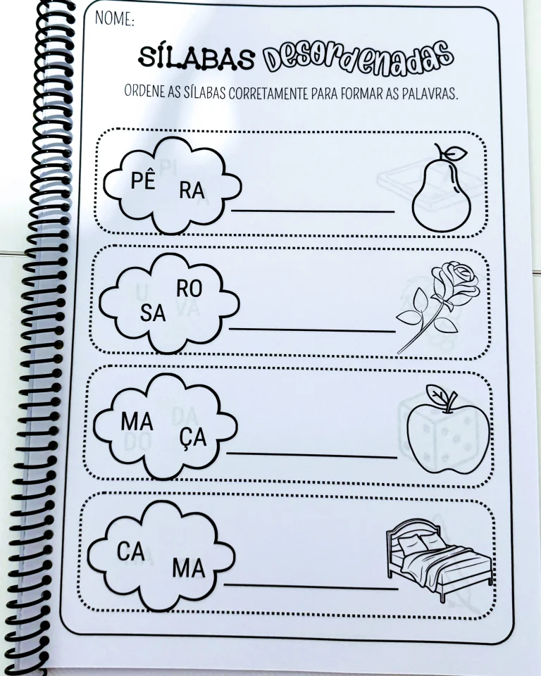 Apostila Sílabas Desordenadas com Sílabas Simples — foto 11