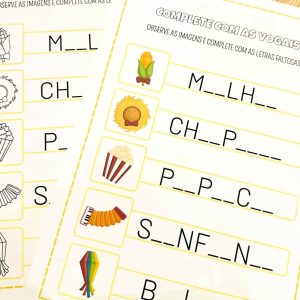 Atividades – Festa Junina - Atividades - Pedagogia de Ideias Atividades – Festa Junina - Atividades