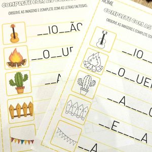 Atividades – Festa Junina - Atividades - Pedagogia de Ideias Atividades – Festa Junina - Atividades