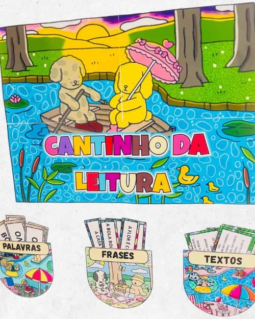 Cantinho da Leitura - Bobbie Goods - Apoio Visual
