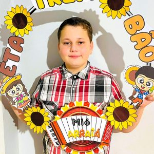 Decoração Bambolê – Mió Arraiá - Festa Junina