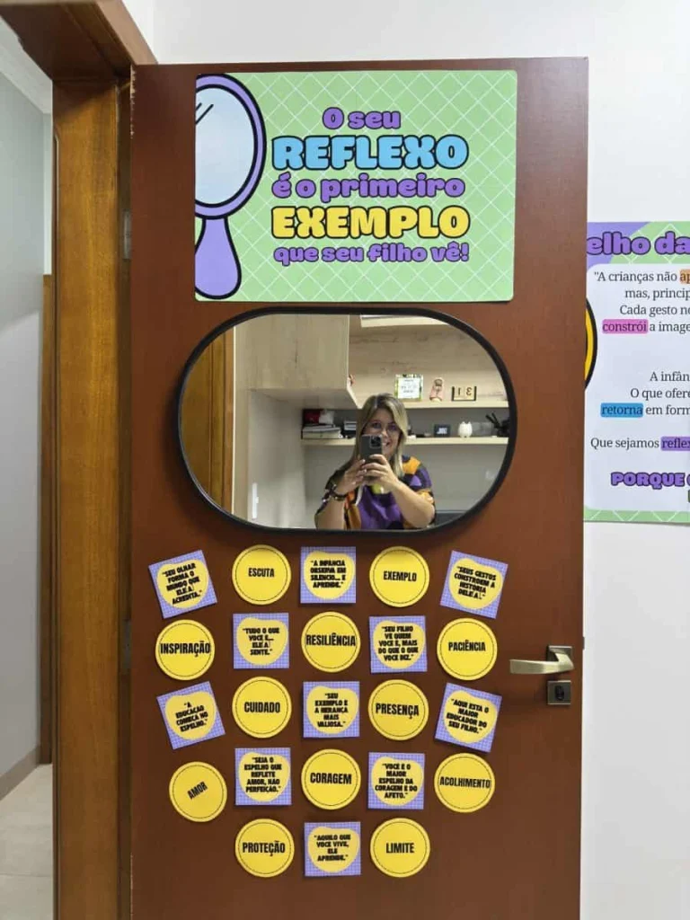 Dinâmica do Espelho para Reunião de Pais — foto 2
