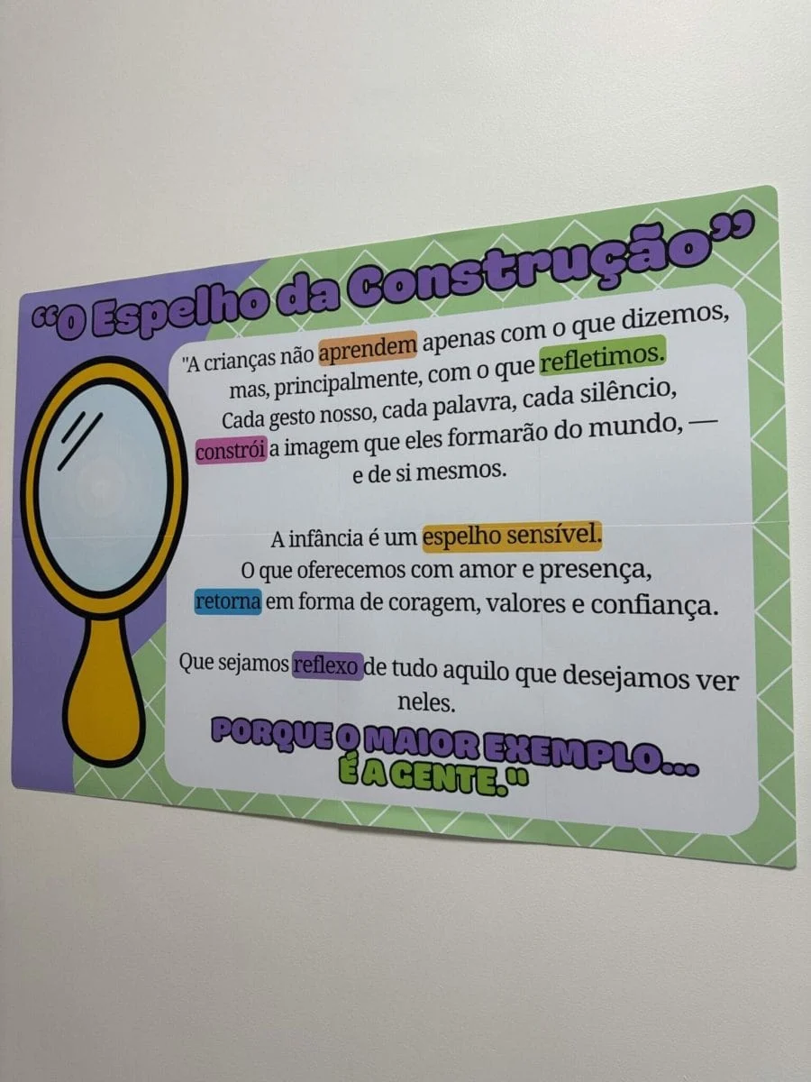 Dinâmica do Espelho – Reunião de Pais • Pedagogia de Ideias
