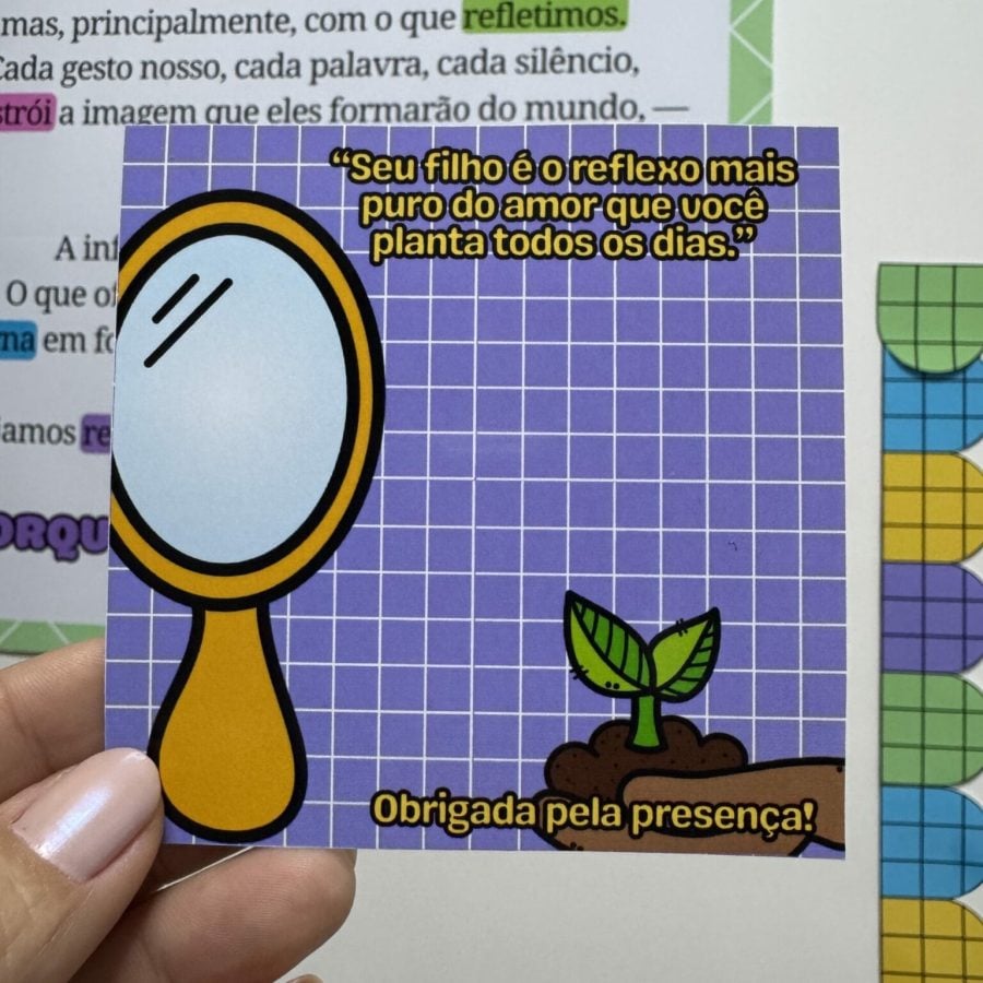 Dinâmica do Espelho – Reunião de Pais - Dinâmicas - Pedagogia de Ideias Dinâmica do Espelho – Reunião de Pais - Dinâmicas