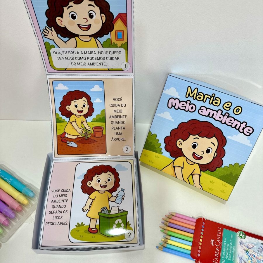 História na Caixa – Maria e o Meio Ambiente - Dia do Meio Ambiente - Pedagogia de Ideias História na Caixa – Maria e o Meio Ambiente - Dia do Meio Ambiente