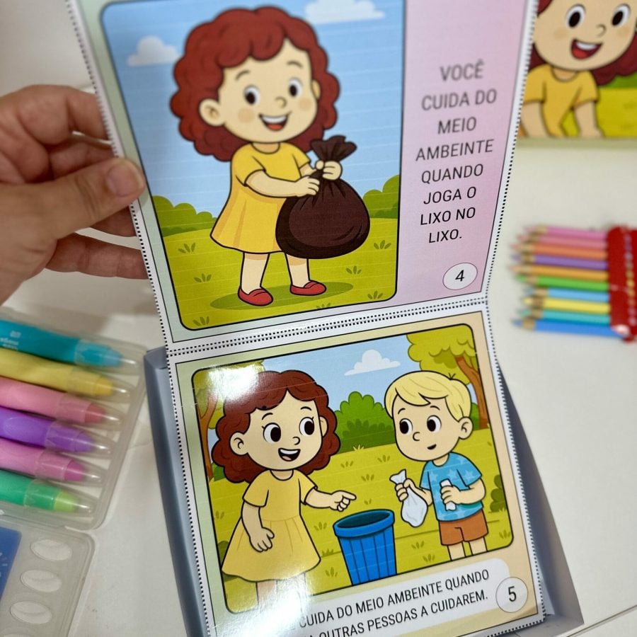 História na Caixa – Maria e o Meio Ambiente - Dia do Meio Ambiente