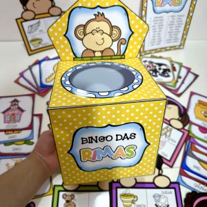 Kit Bingo das Rimas - Bingo - Pedagogia de Ideias Kit Bingo das Rimas - Bingo
