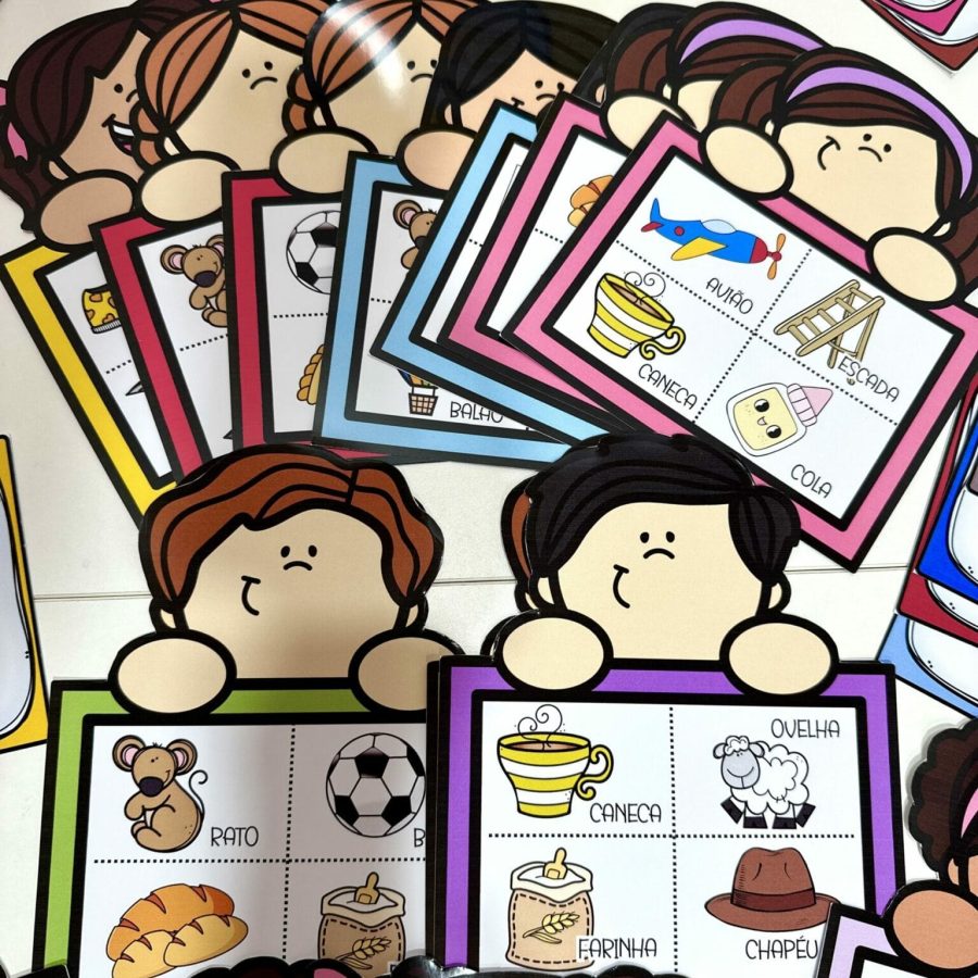 Kit Bingo das Rimas - Bingo - Pedagogia de Ideias Kit Bingo das Rimas - Bingo