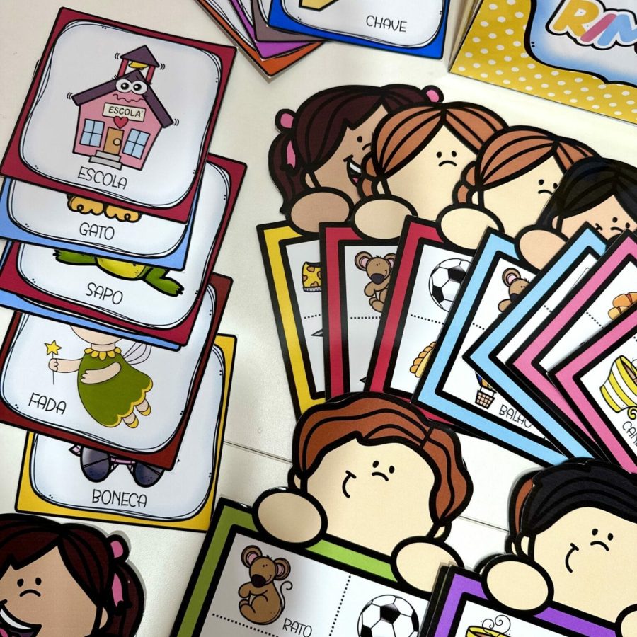 Kit Bingo das Rimas - Bingo - Pedagogia de Ideias Kit Bingo das Rimas - Bingo