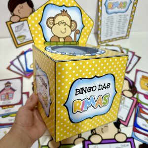 Kit Bingo das Rimas - Bingo - Pedagogia de Ideias Kit Bingo das Rimas - Bingo
