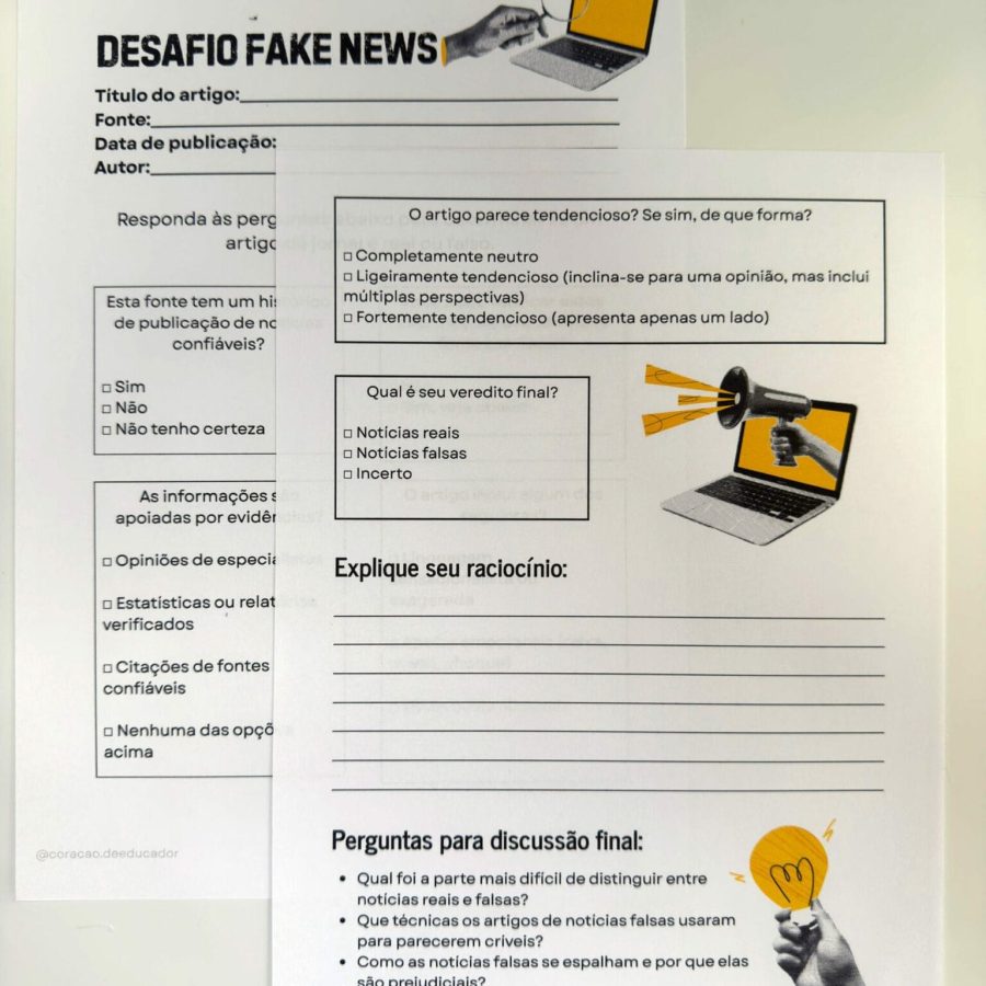 Kit Fato ou Fake - Atividades - Pedagogia de Ideias Kit Fato ou Fake - Atividades