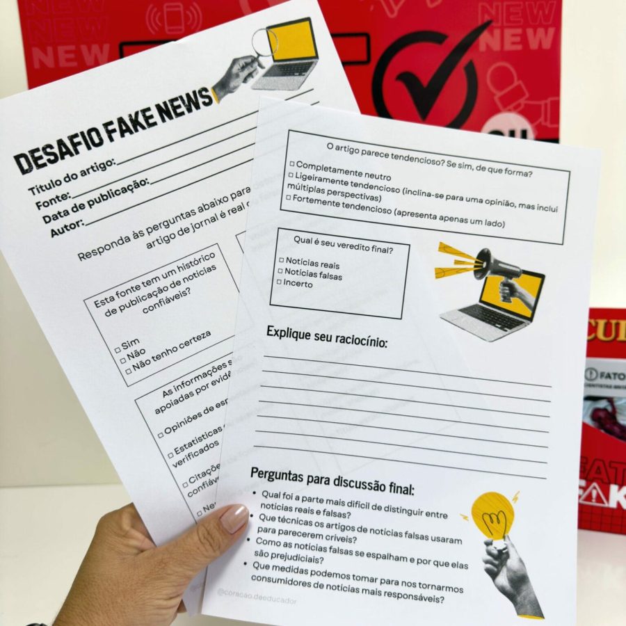 Kit Fato ou Fake - Atividades - Pedagogia de Ideias Kit Fato ou Fake - Atividades