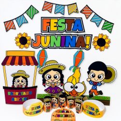 Kit Festa Junina Divertida - Festa Junina