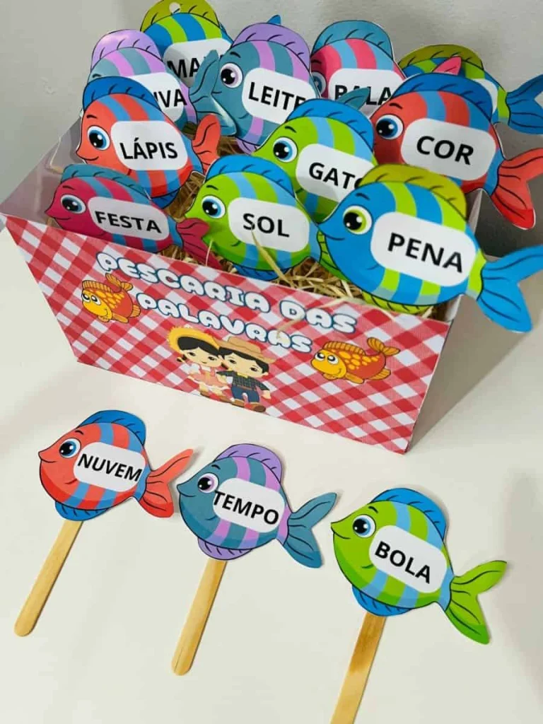 Pescaria das Palavras com 60 Peixinhos — foto 3