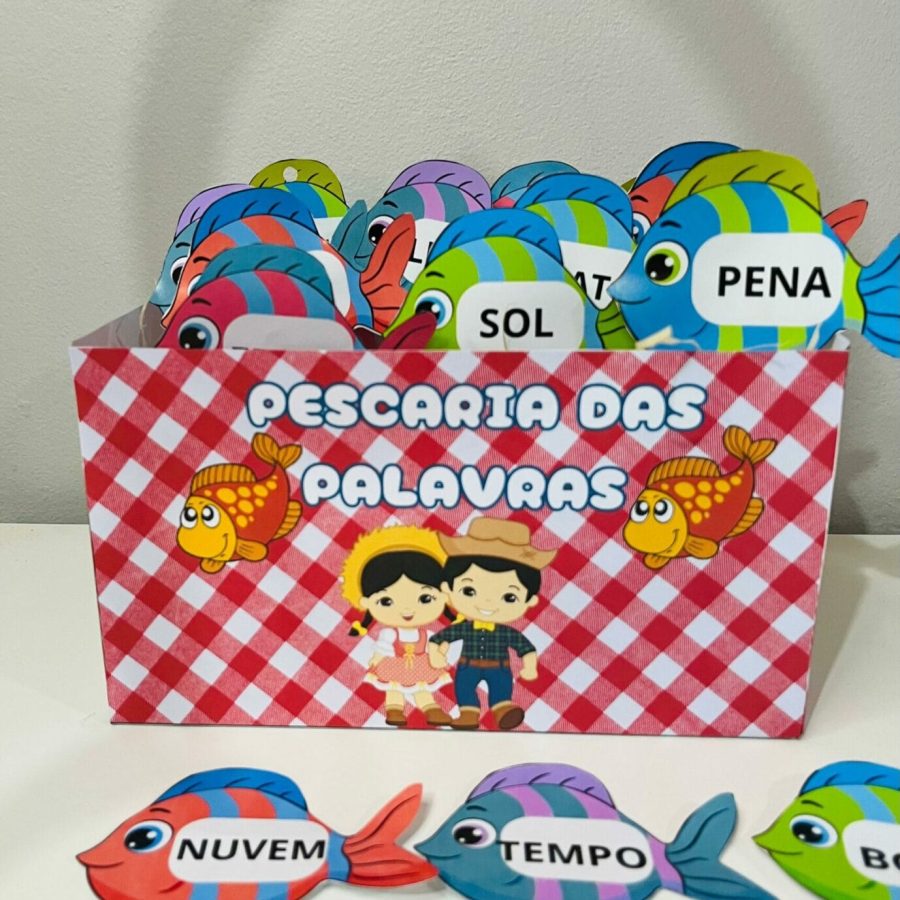 Pescaria das Palavras - Festa Junina - Pedagogia de Ideias Pescaria das Palavras - Festa Junina
