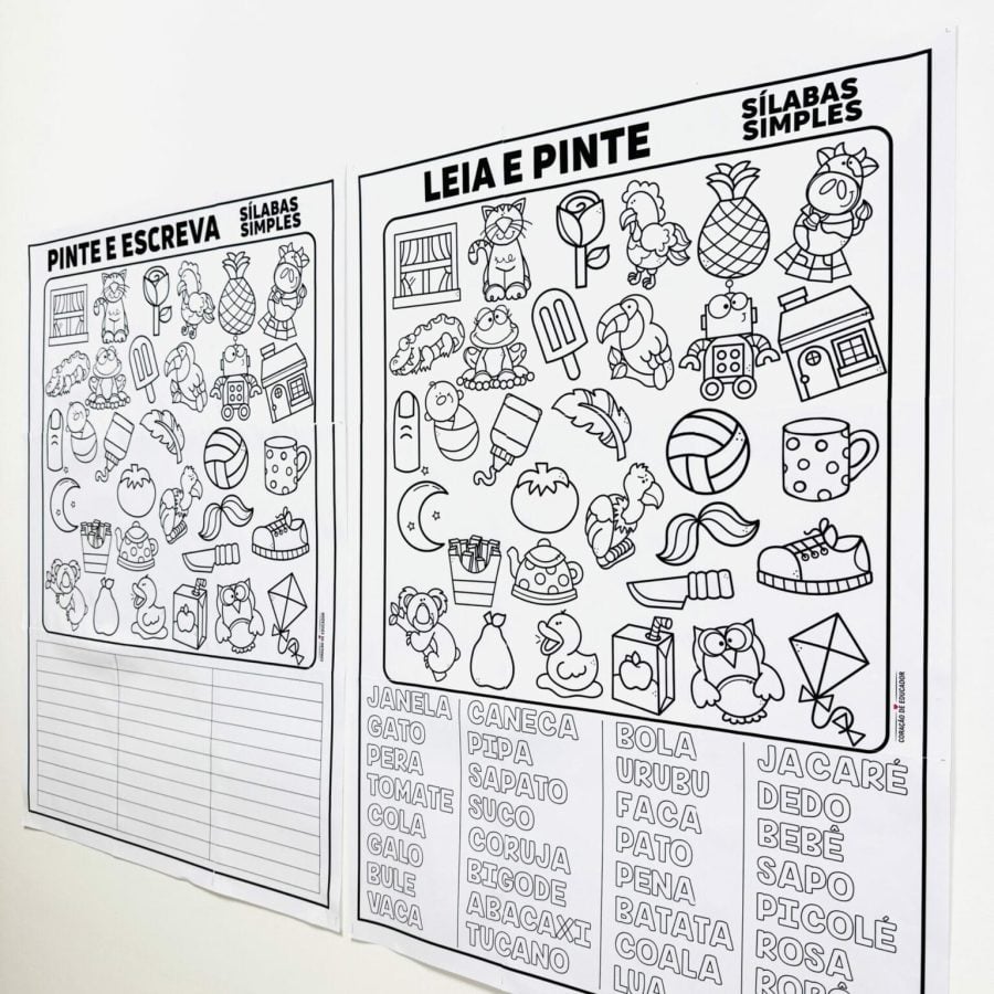 Pôster Palavras Goods - Atividades de Sala de Aula - Pedagogia de Ideias Pôster Palavras Goods - Atividades de Sala de Aula