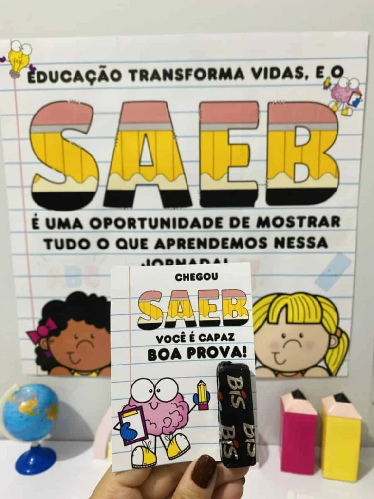 Painel e Lembrancinha para o SAEB — foto 3