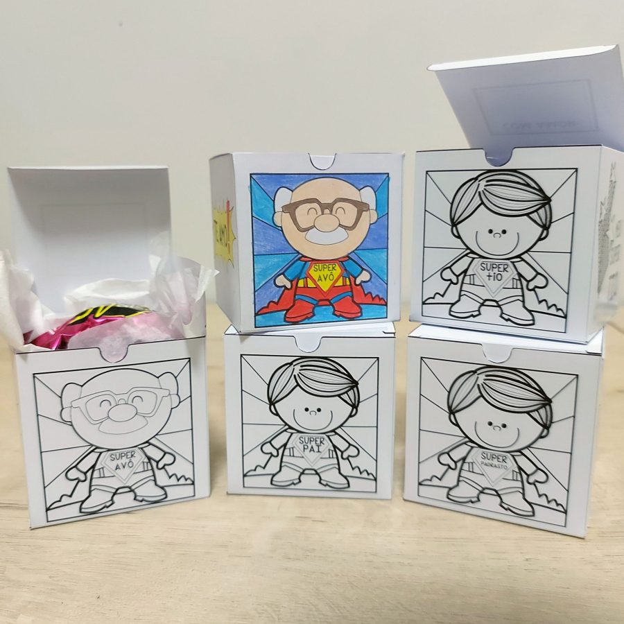 Super Pai - Lembrancinhas - Dia dos Pais - Pedagogia de Ideias Super Pai - Lembrancinhas - Dia dos Pais