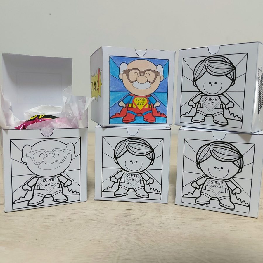 Super Pai - Lembrancinhas - Dia dos Pais - Pedagogia de Ideias Super Pai - Lembrancinhas - Dia dos Pais