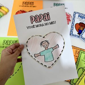 Kit Dia dos Pais – Você Mora no Meu Coração - Dia dos Pais - Pedagogia de Ideias Kit Dia dos Pais – Você Mora no Meu Coração - Dia dos Pais