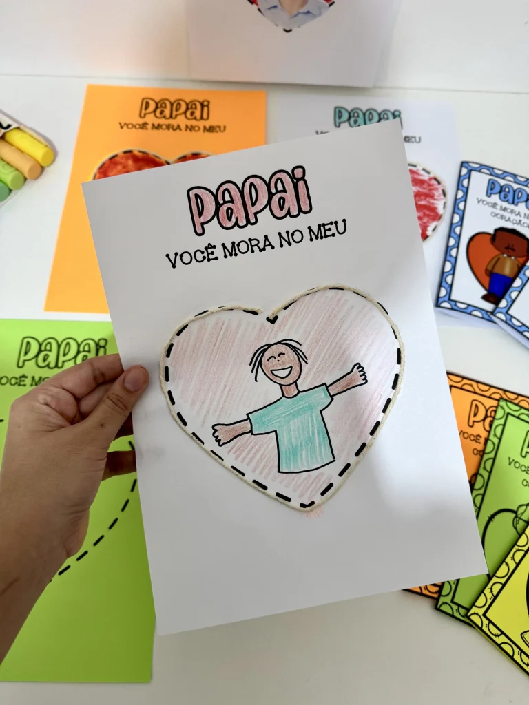 Kit Dia dos Pais Você Mora no Meu Coração — foto 8