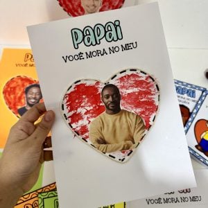 Kit Dia dos Pais – Você Mora no Meu Coração - Dia dos Pais