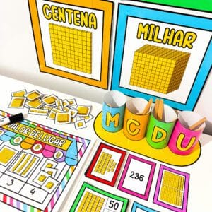 Kit Recursos de Material Dourado