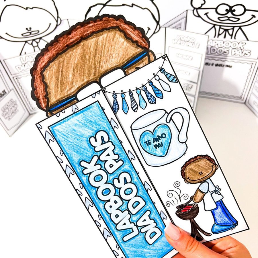 Lapbook Dia dos Pais - Dia dos Pais - Pedagogia de Ideias Lapbook Dia dos Pais - Dia dos Pais