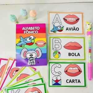Cards - Alfabeto Fônico - Consciência Fonológica