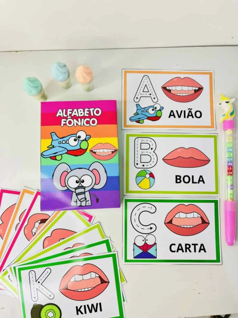 Cards do Alfabeto Fônico Ilustrado — foto 5