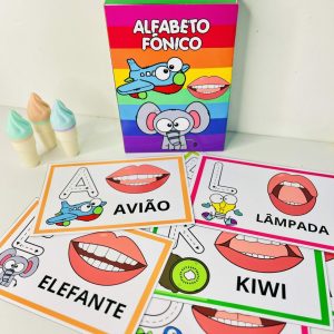 Cards - Alfabeto Fônico - Consciência Fonológica