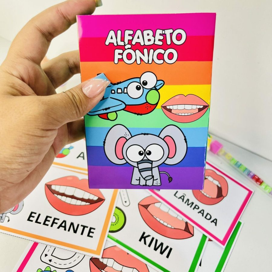 Cards - Alfabeto Fônico - Consciência Fonológica
