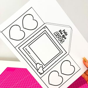 Cartão Casinha Dia dos Avós - Dia dos Avós