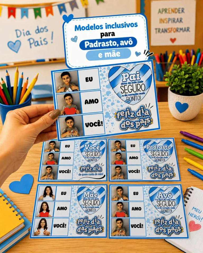 Cartão com Foto para o Dia dos Pais — foto 3