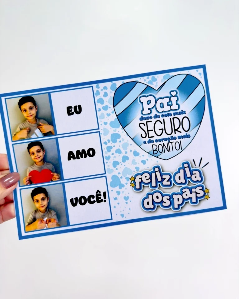 Cartão com Foto para o Dia dos Pais — foto 2