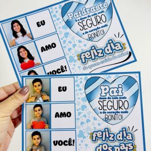 Cartão com Foto – Dia dos Pais - Dia dos Pais