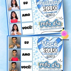 Cartão com Foto – Dia dos Pais - Dia dos Pais