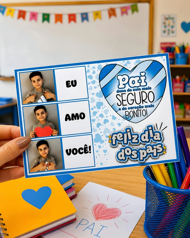 Cartão com Foto para o Dia dos Pais — foto 7