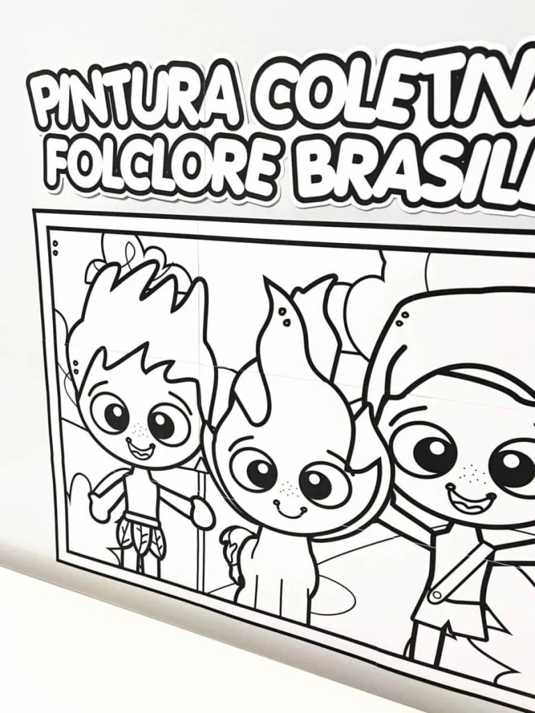 Pintura Coletiva do Folclore Brasileiro — foto 3