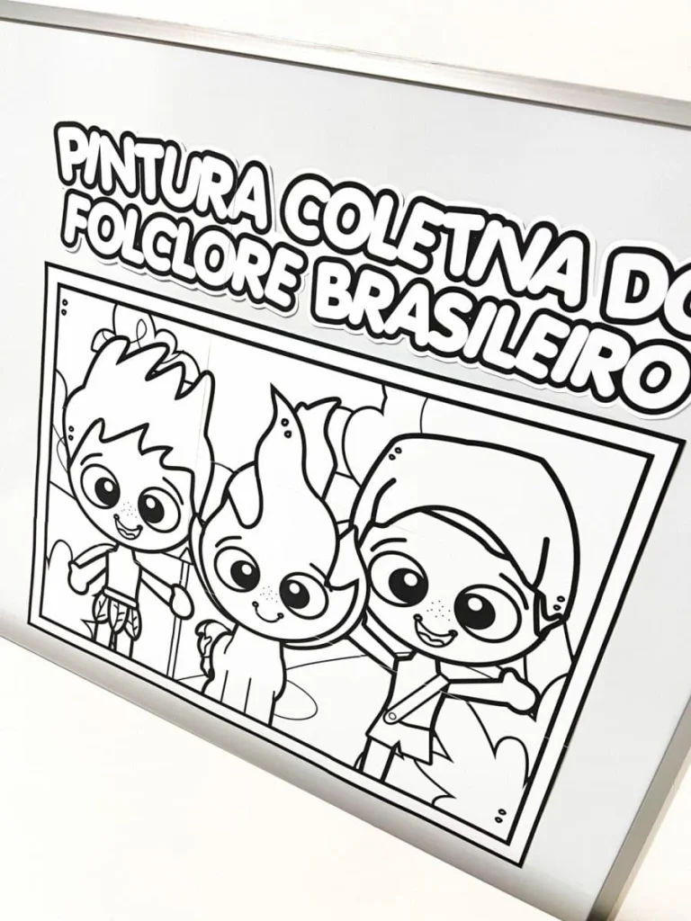 Pintura Coletiva do Folclore Brasileiro — foto 5