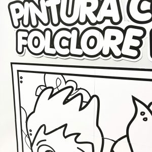 Pintura Coletiva do Folclore Brasileiro - Folclore Brasileiro - Pedagogia de Ideias Pintura Coletiva do Folclore Brasileiro - Folclore Brasileiro