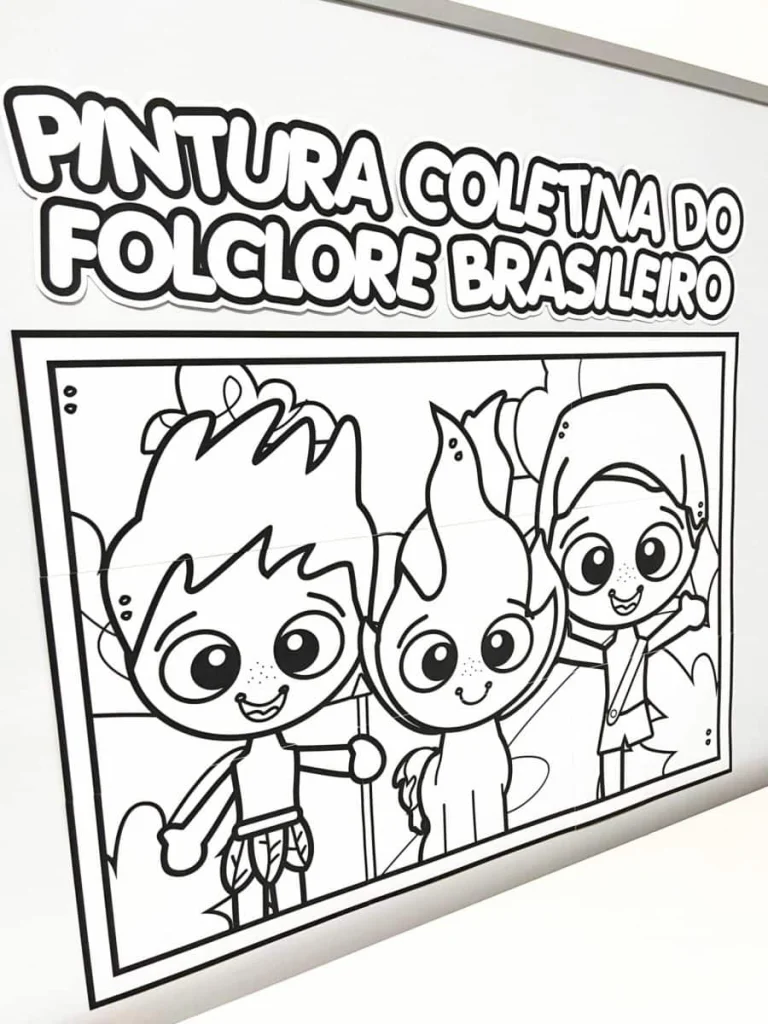 Pintura Coletiva do Folclore Brasileiro — foto 7