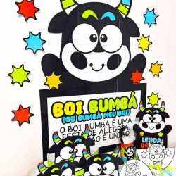 Kit Boi Bumbá - Folclore Brasileiro
