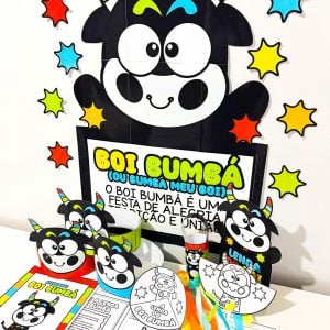 Kit Boi Bumbá - Folclore Brasileiro