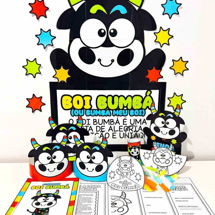 Kit Boi Bumbá - Folclore Brasileiro - Pedagogia de Ideias Kit Boi Bumbá - Folclore Brasileiro