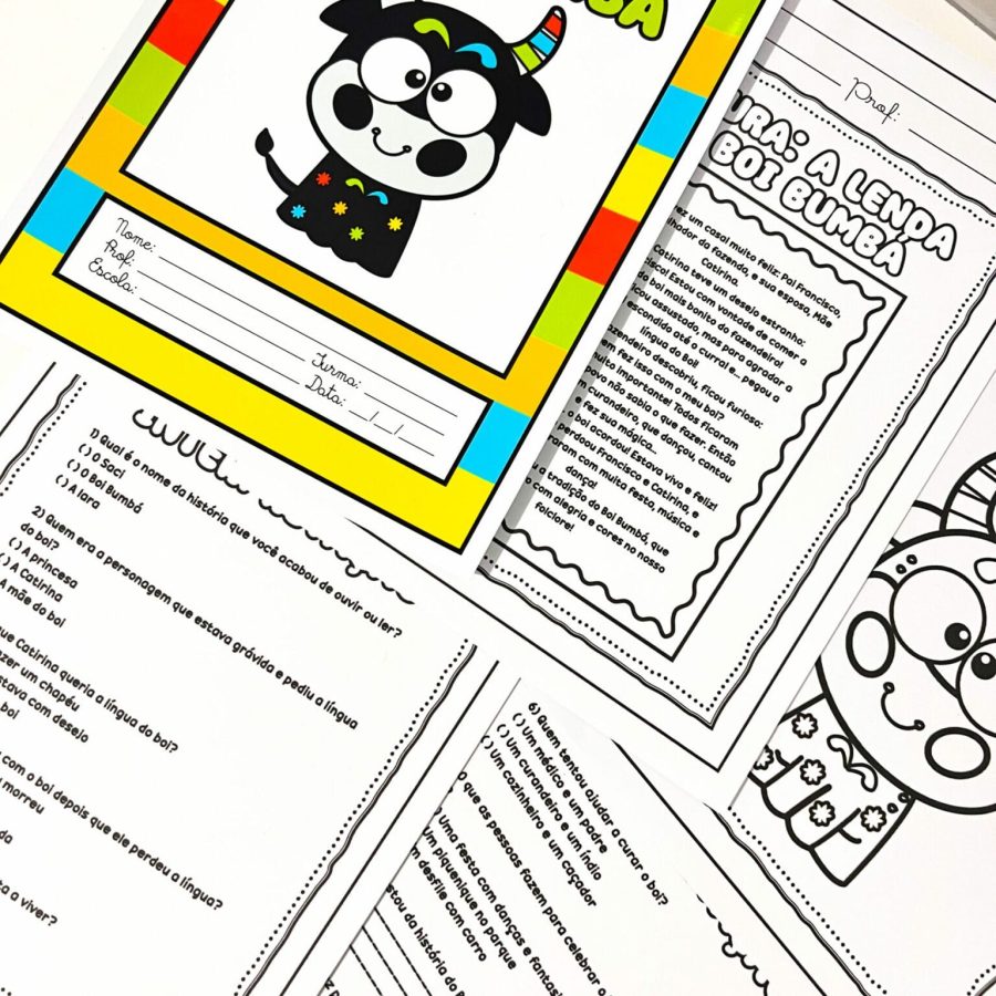 Kit Boi Bumbá - Folclore Brasileiro - Pedagogia de Ideias Kit Boi Bumbá - Folclore Brasileiro