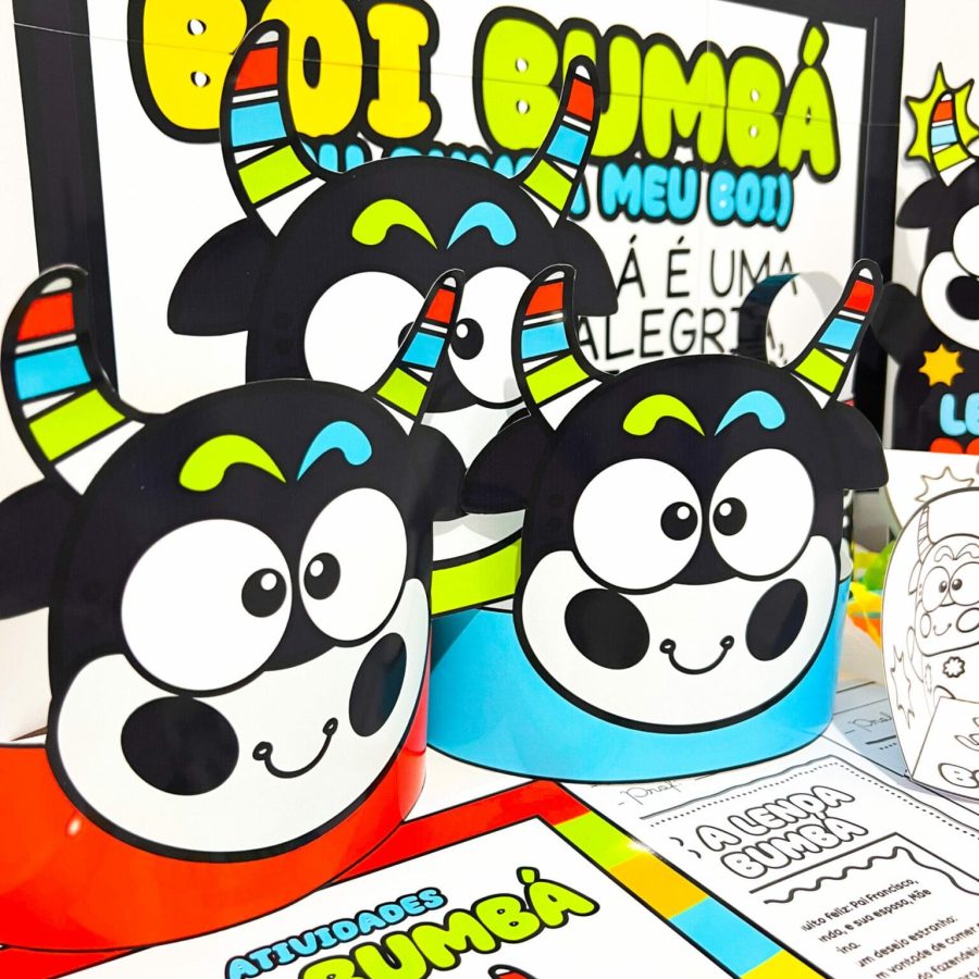 Kit Boi Bumbá - Folclore Brasileiro - Pedagogia de Ideias Kit Boi Bumbá - Folclore Brasileiro