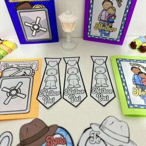 Kit de Cartões para o Dia dos Pais - Dia dos Pais - Pedagogia de Ideias Kit de Cartões para o Dia dos Pais - Dia dos Pais